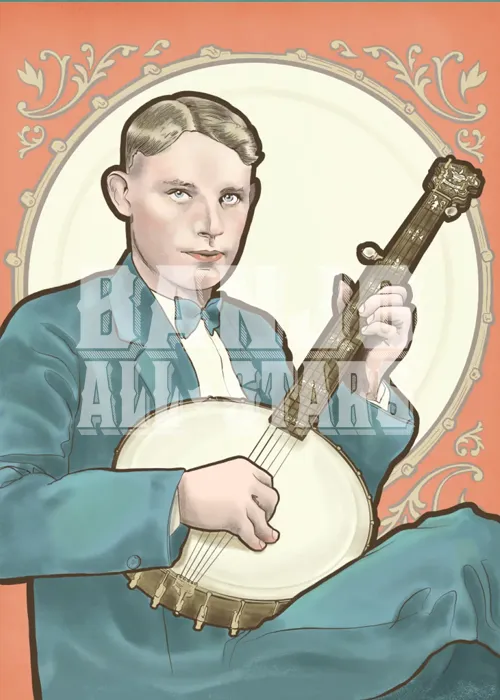 Charlie Poole trading card