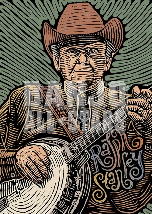 Ralph Stanley trading card